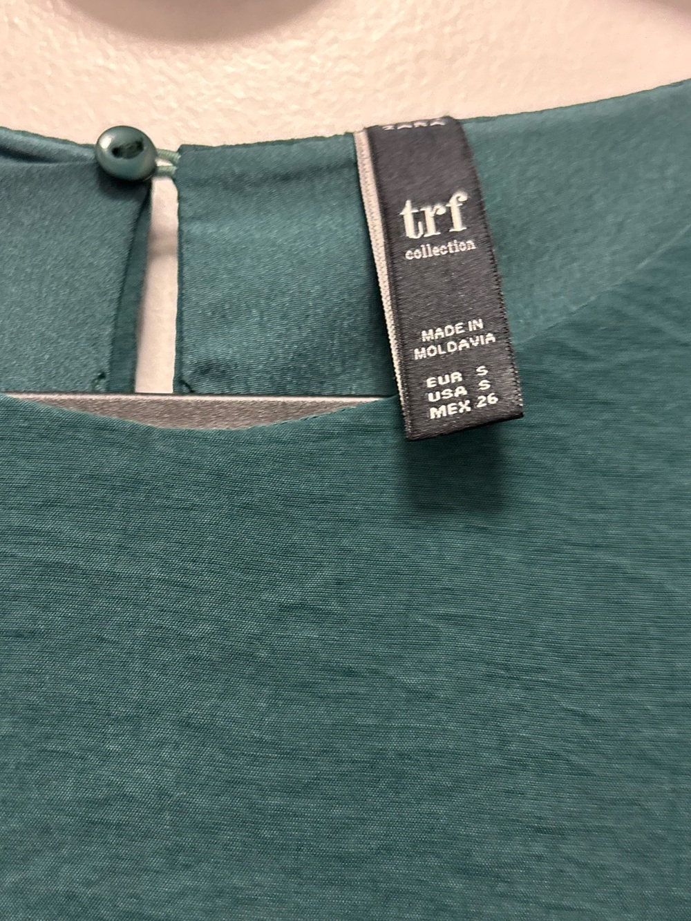 Zara trf collection Emerald green oversized pocket shorts romper/jumpsuit| - Picture 4 of 12